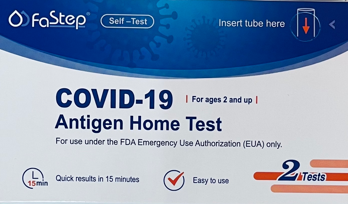 Fastep COVID-19 Antigen Tests (set of 2)